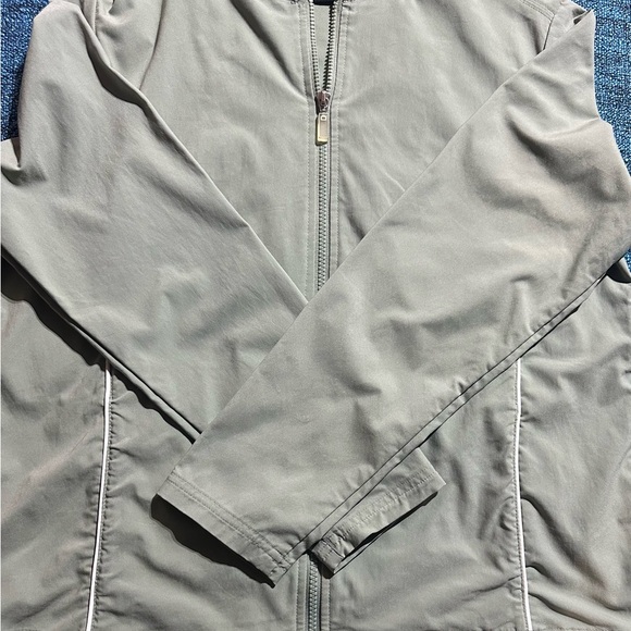 MARSH LANDING by Amanda Smith 2 Piece Jogger pant/zip Hoodie Size M Olive Green - Picture 10 of 10